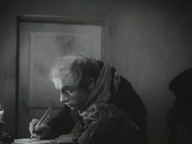 Кадр из фильма "Шинель" (1959)