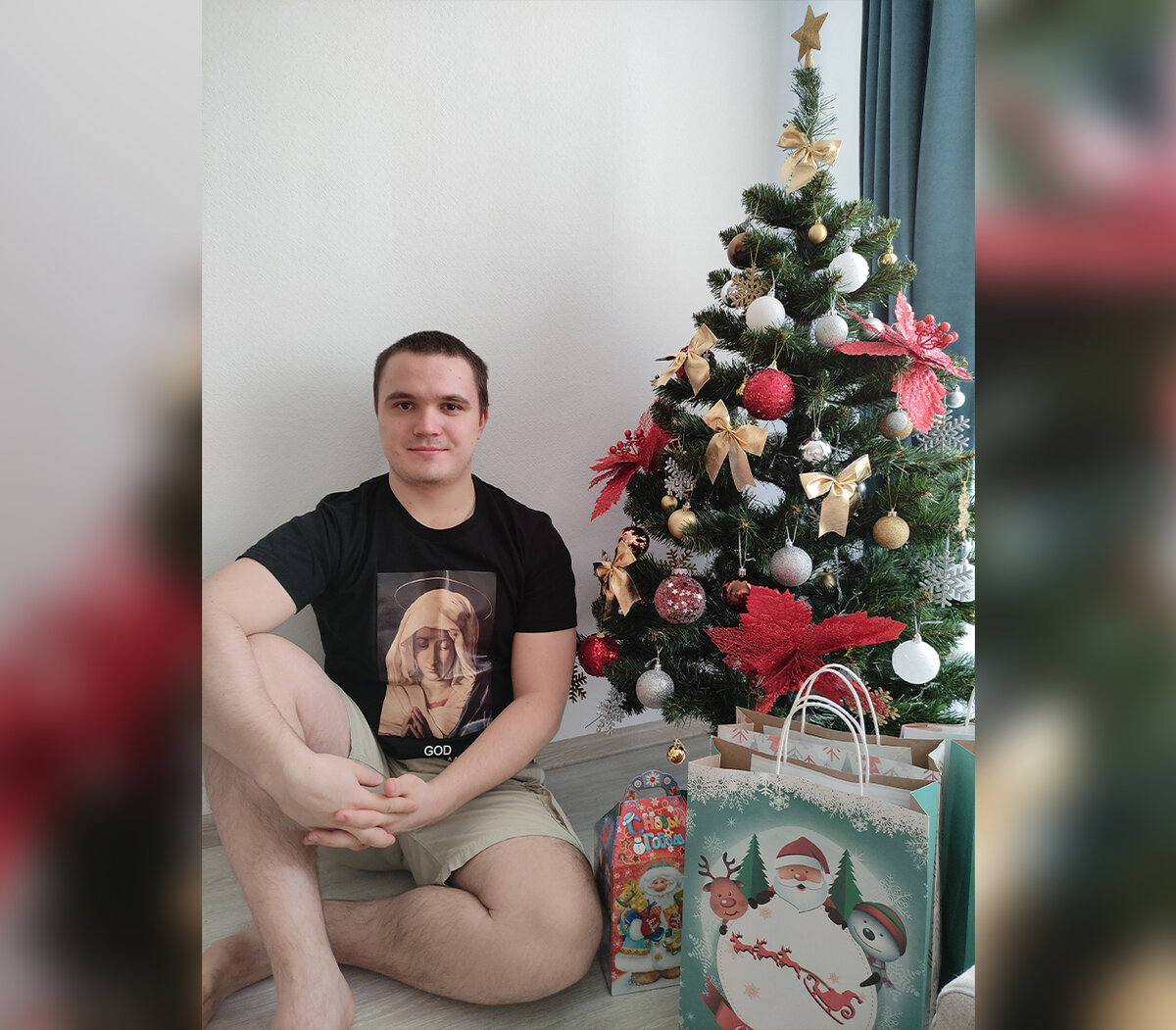 Это я - Саша Быданцев. За год слегка пополнел. 