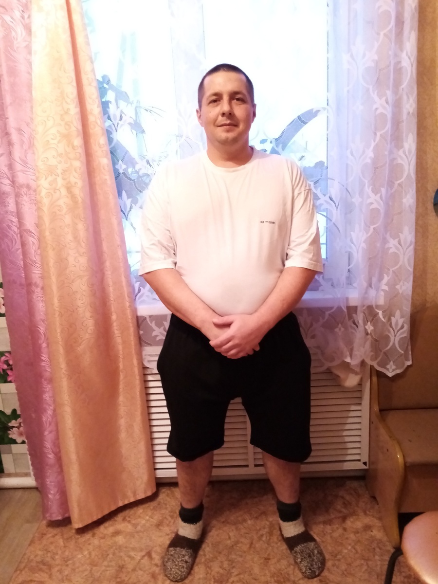 Фото автора, 7 недель похудения, вес 110 кг