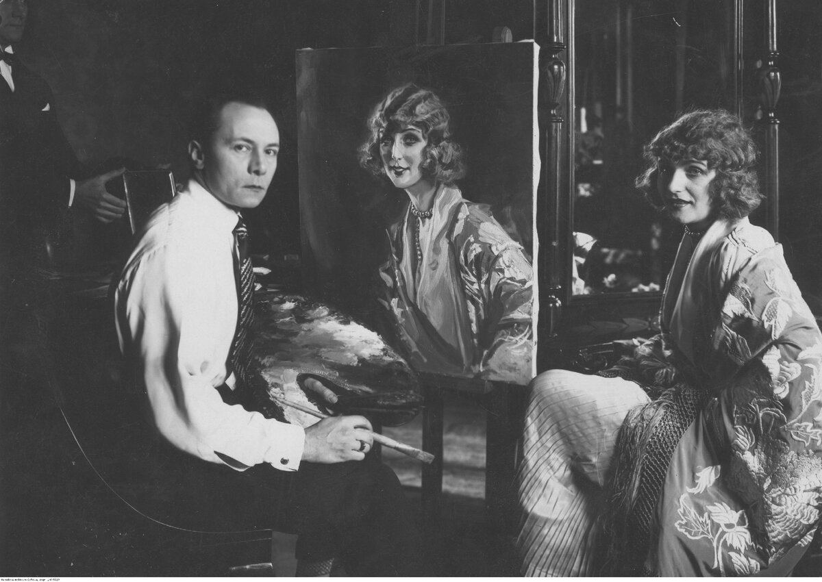 Тадеуш за работой