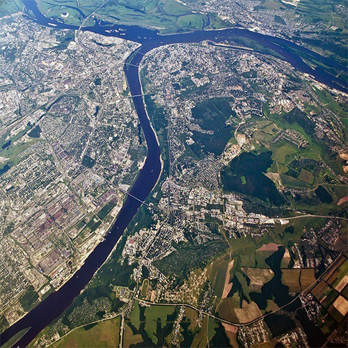 Наш город с высоты птичьего полета