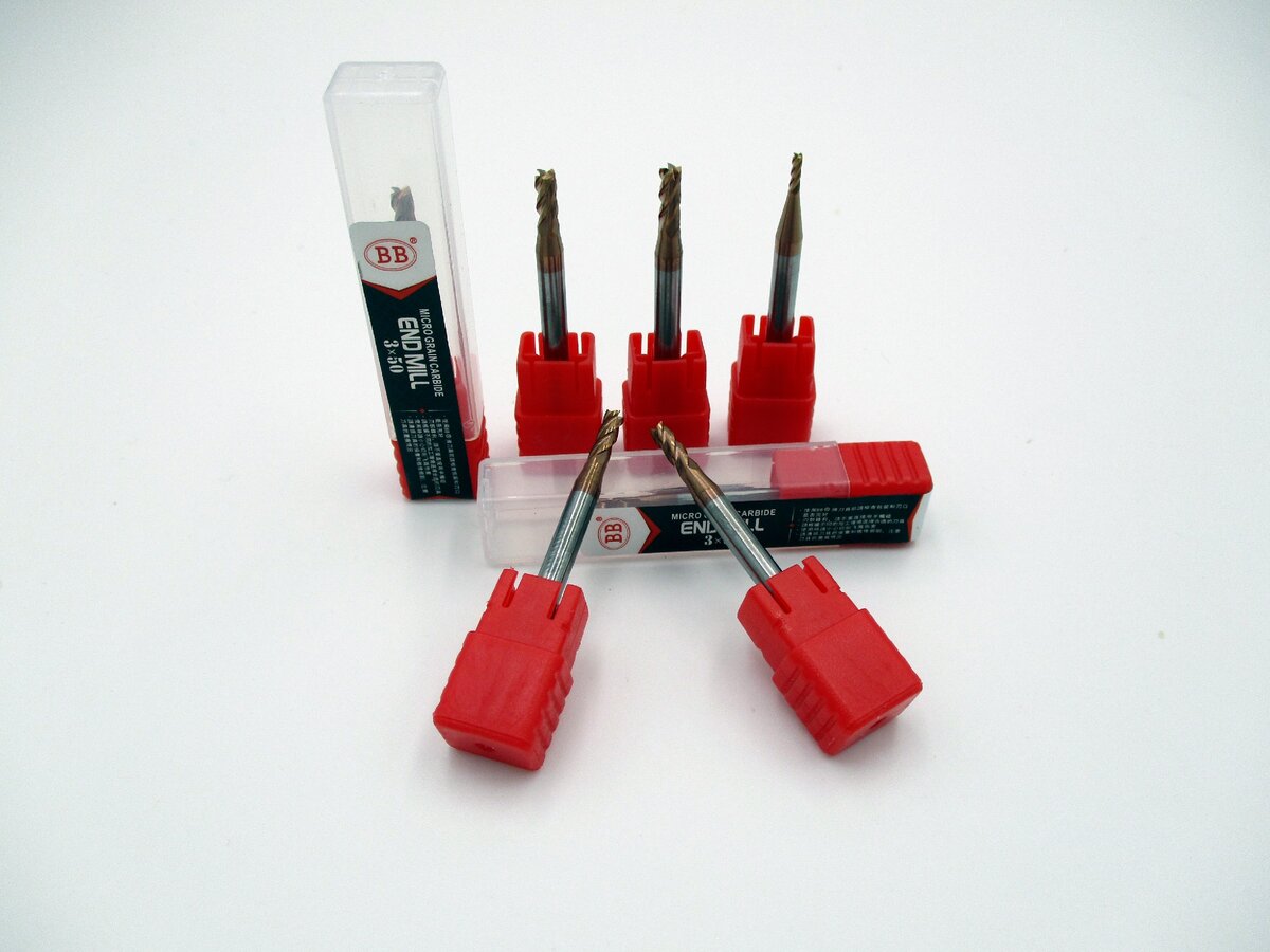 Нужно больше фрез богу китайских фрез(вообще их пришло 8 штук так как была акция)