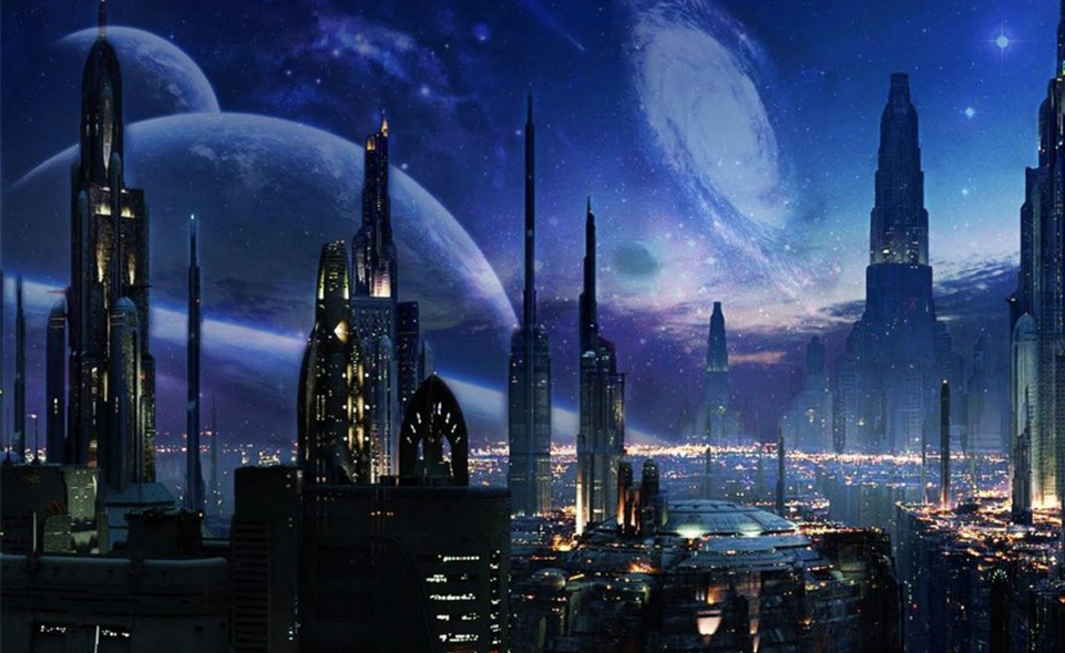 Мои представления о том, как выглядит город сейчас. Юный мечтатель.