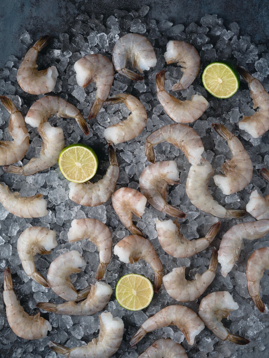 Тигровые креветки 21/25 (45-56 шт./кг)