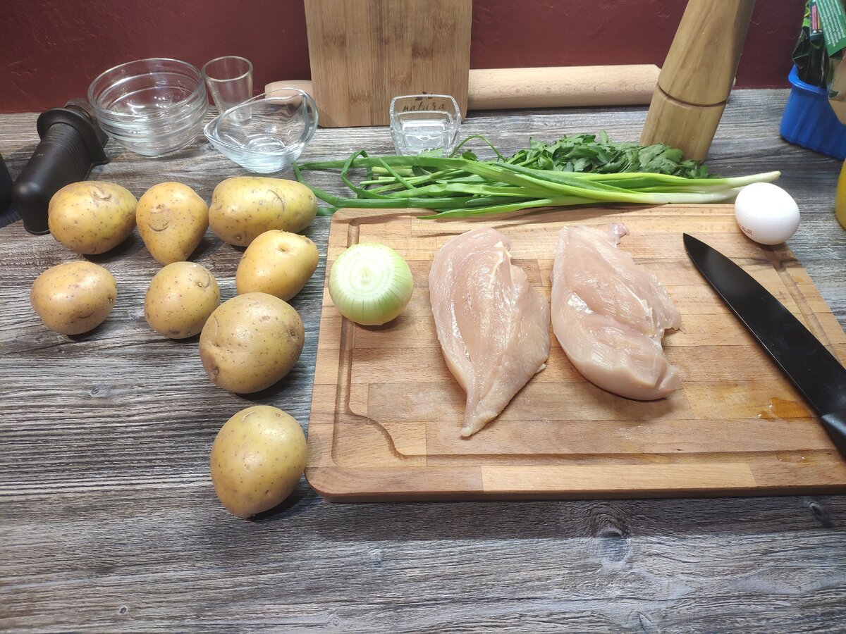 Простые и всем знакомые ингредиенты!)