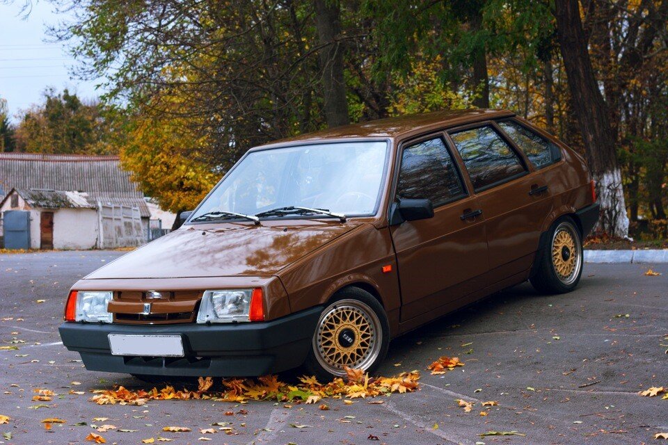 ВАЗ-99 на дисках BBS