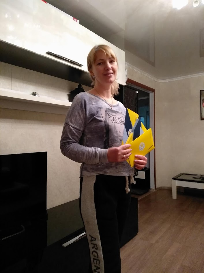 На фото я ещё не знала, что в документы закралась ошибка...