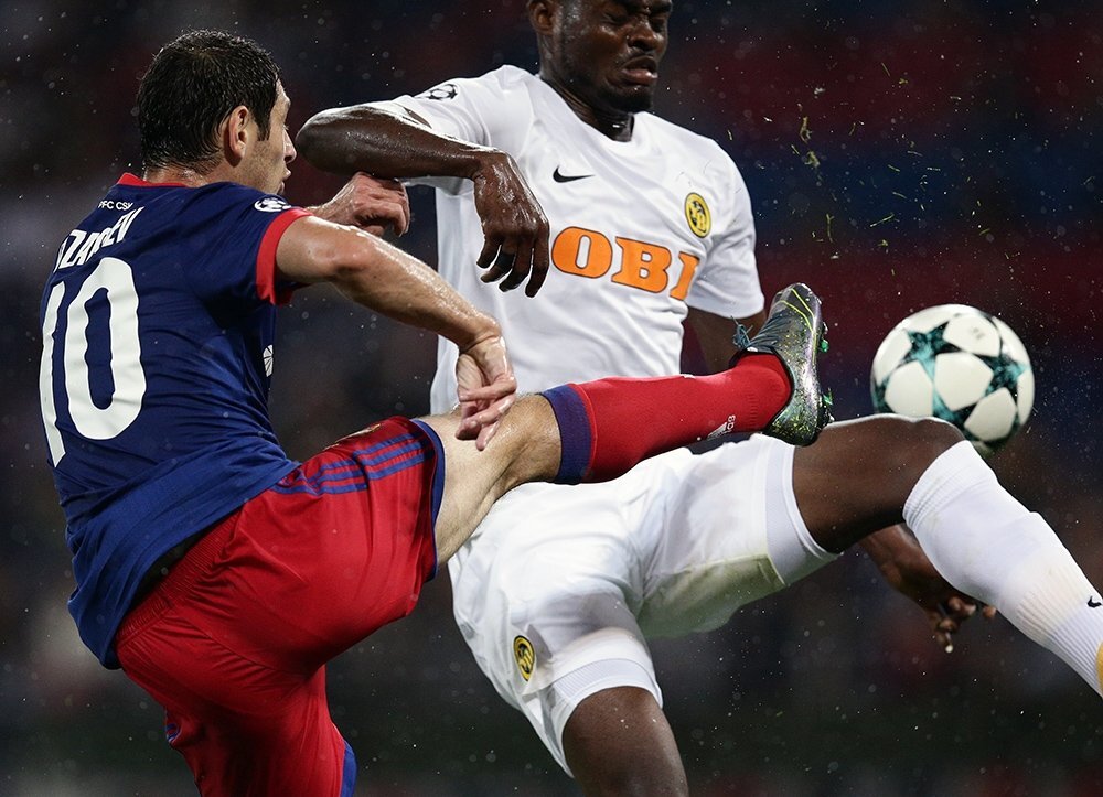 4-й квалификационный раунд ЛЧ ЦСКА - Янг Бойз