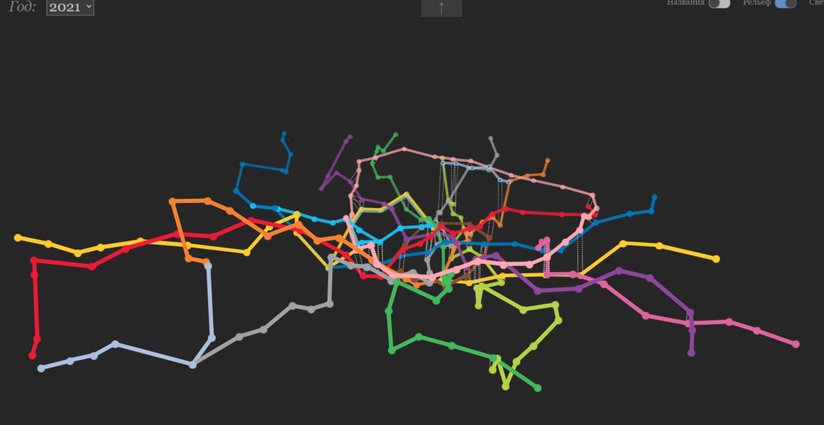 Трехмерные объекты для карт Москвы