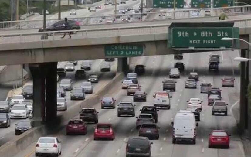 Дорога в США