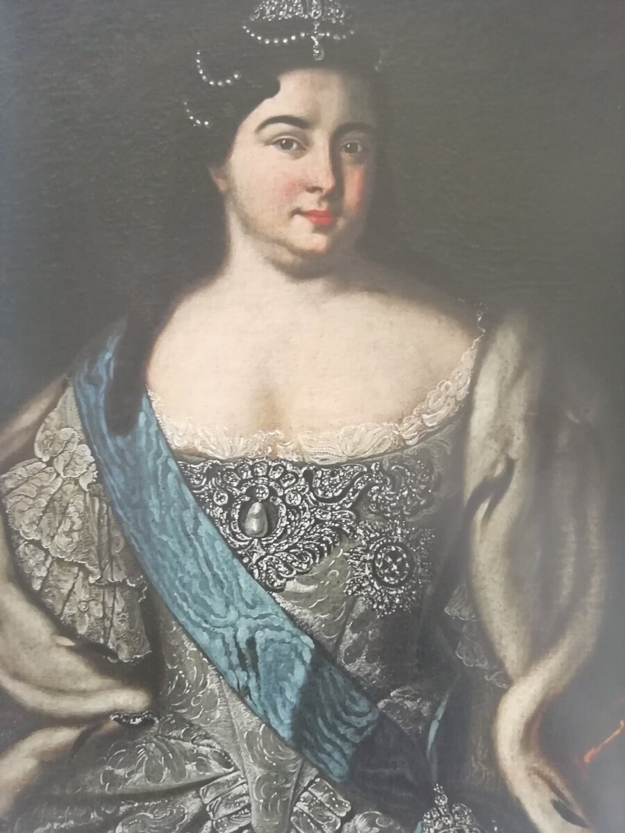 Императрица Екатерина I. Неизвестный художник. Воронежский областной художественный музей им. Крамского.