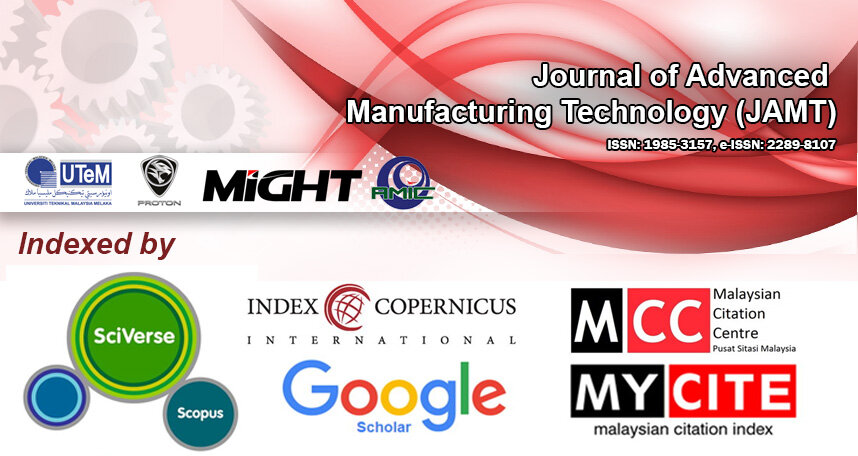 Journal of manufacturing technology. Manual for manufacturing. The international journal of advanced manufacturing technology. Journal of manufacturing technology. Asian journal of multidimensional research.