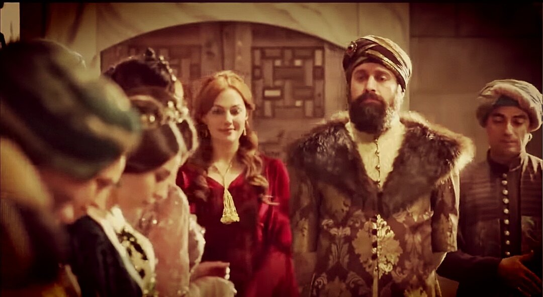 Кадр из сериала "Великолепный век" 