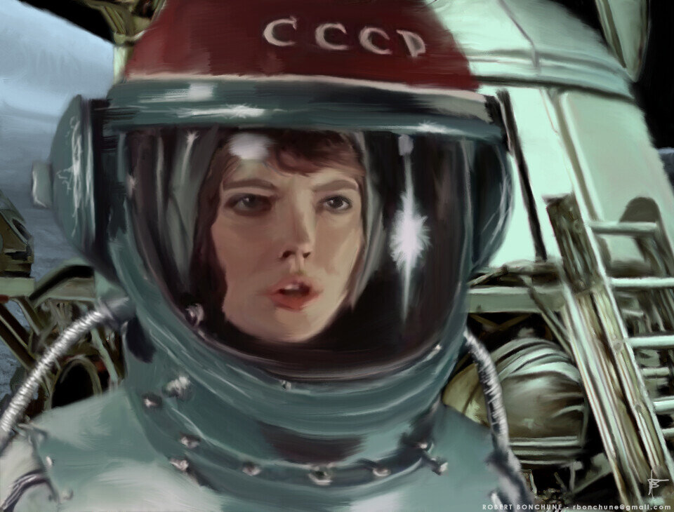 Узнали, из какого фильма перерисован кадр? Художник Robert Bonchune