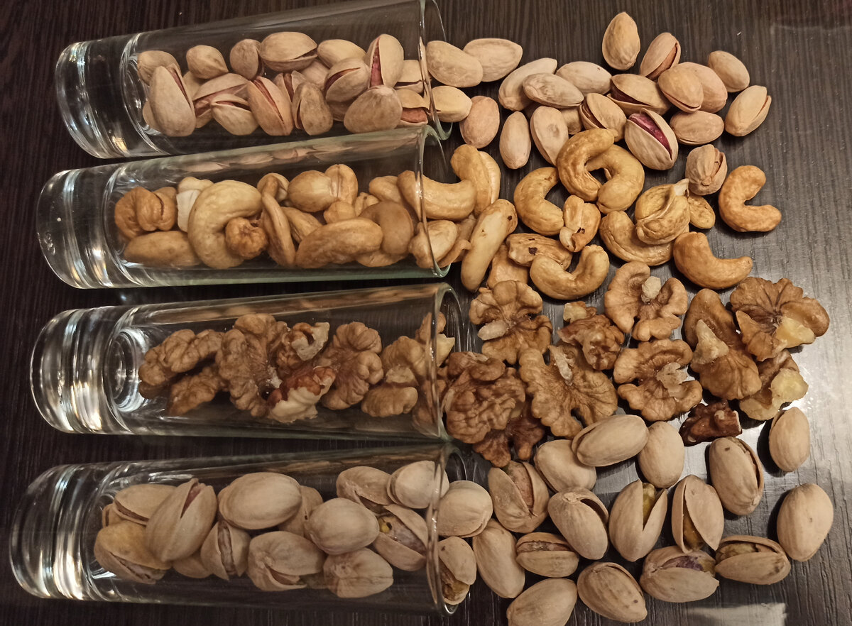 Вот такие вот вкусные орешки)