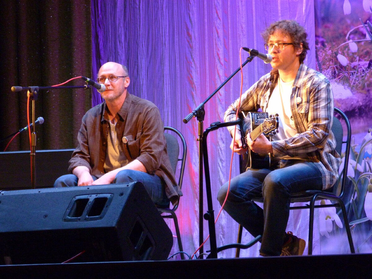 Александр Медведев и Сергей Федоров на фестивале "Обнинская нота". Фото Ирины Ильинской