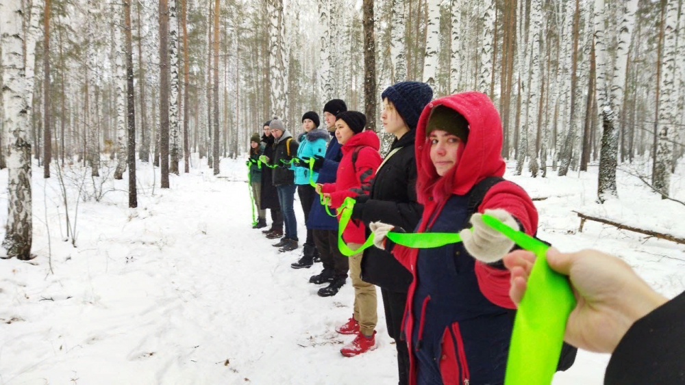 Акция в защиту Березовой рощи. Источник: "ВКонтакте" / Защитим Березовую рощу