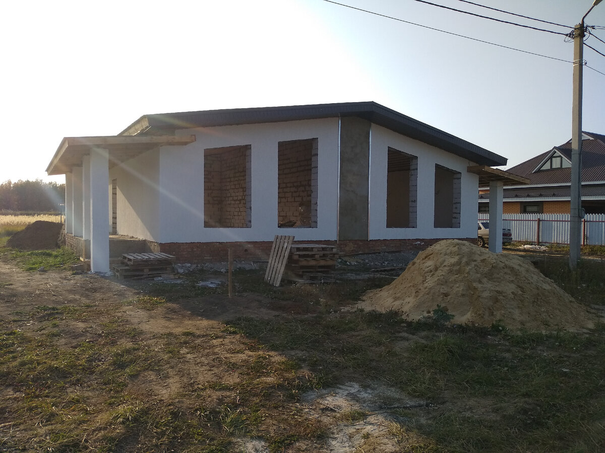 Обратил внимание на современную планировку дома. Рузаевка, Мордовия, 2020 год. @ Горбунов Сергей.