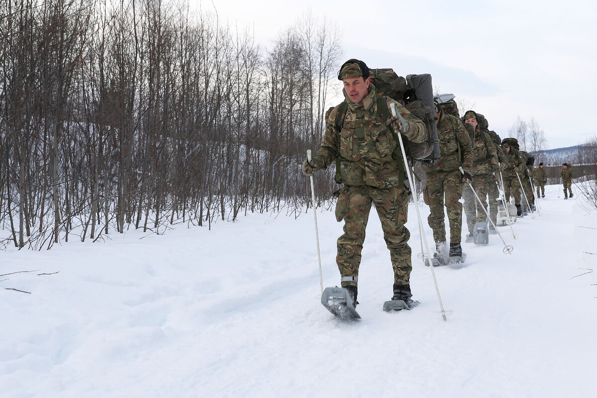 Лыжные тренировки британской армии Источник фото: https://www.army.mod.uk/