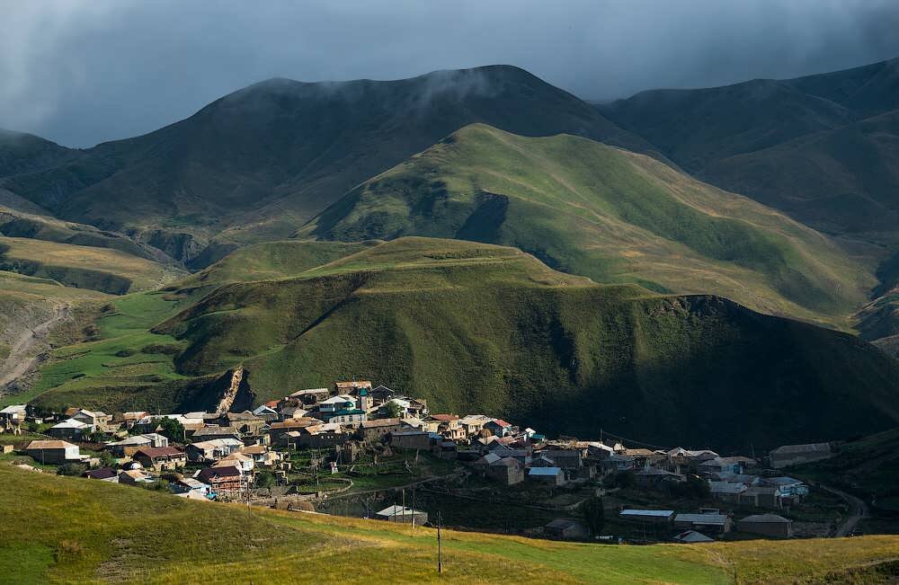 Село Миджах в Дагестане