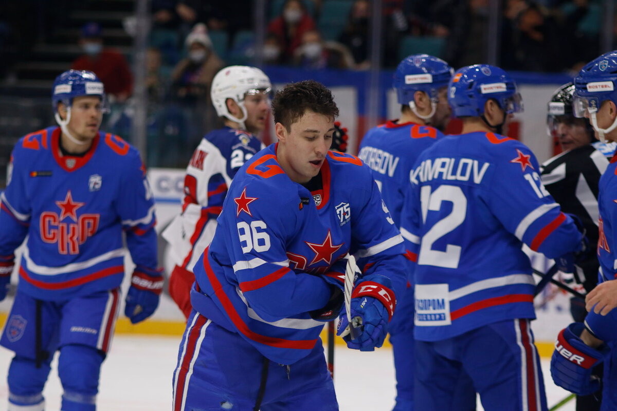 "Амур" в Хабаровске обыграл СКА со счётом 3:2, фото: Максим Константинов, P1spb.ru