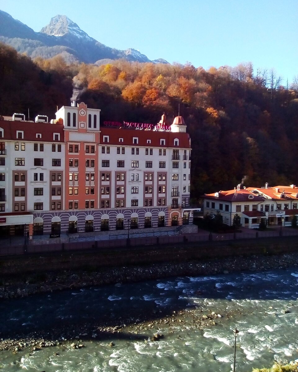 Курорт "Роза хутор". Фото автора.