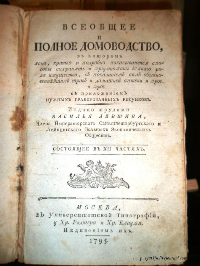 Левшин поваренная книга. Книга Левшина русская Поварня. Старинные поваренные книги.