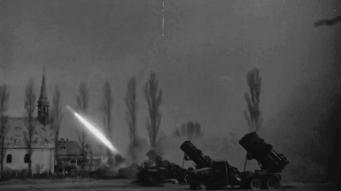 Реактивная система залпового огня "КАТЮША" 1943 год