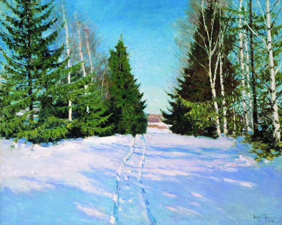 Игорь Грабарь. Мартовский снег