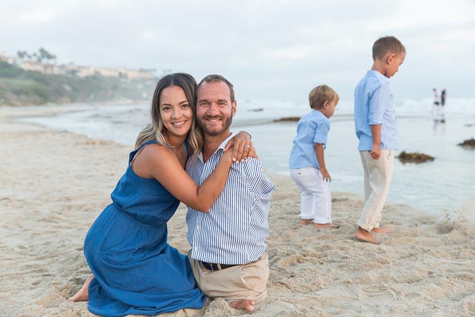 Ник Вуйчич с женой и детьми. Фото из открытых источников.