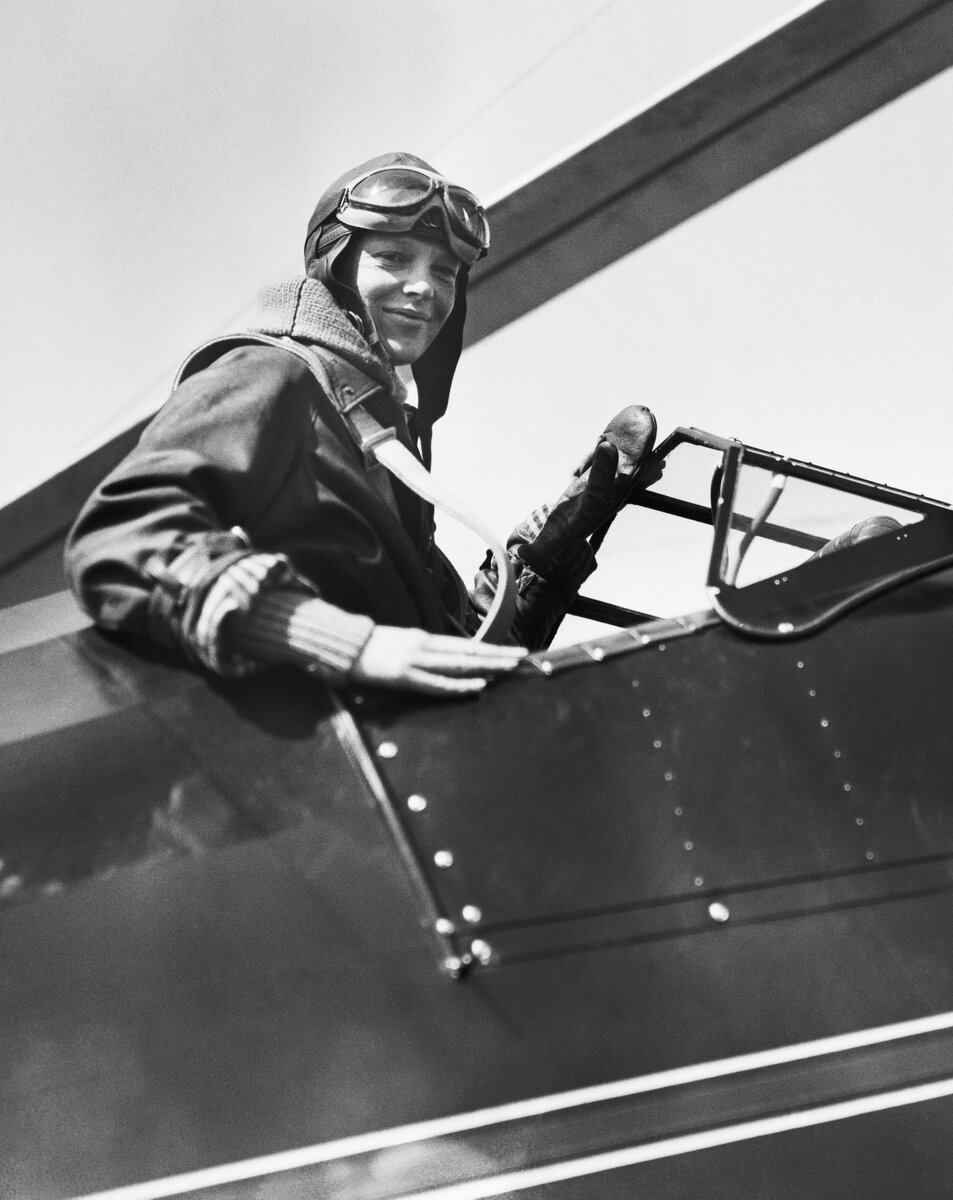 «В жизни ты должна быть кем-то большим, чем просто пассажиркой!» Амелия Экхарт