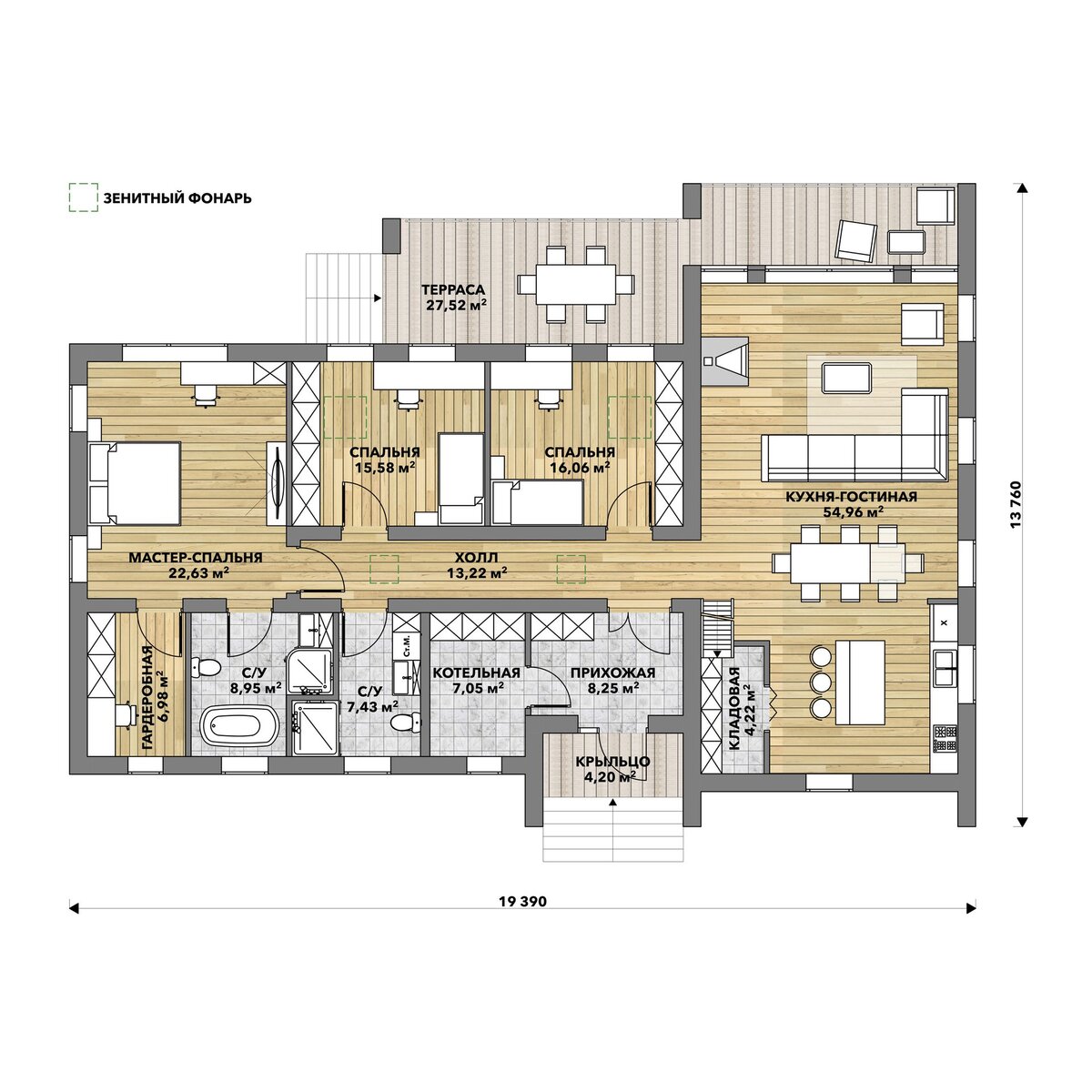 Дом с антресольным этажом 255 м²: планировки и фото внутри | GOOD WOOD  Строительство домов | Дзен