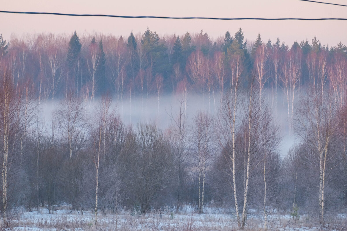Рассвет мы встречали по дороге во Владимире, как раз около 7 утра