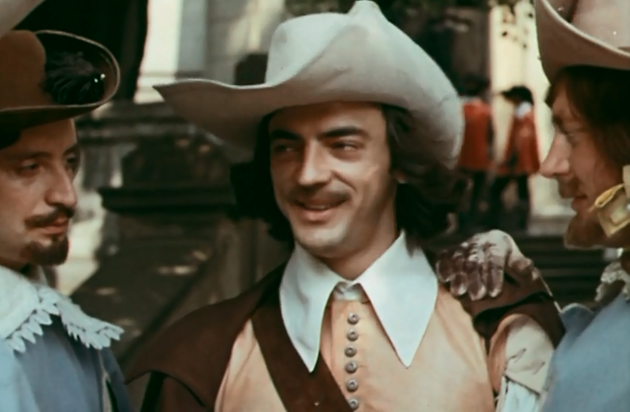 Д'Артаньян и друзья. Кадр из фильма "Д'Артаньян и три мушкетера"