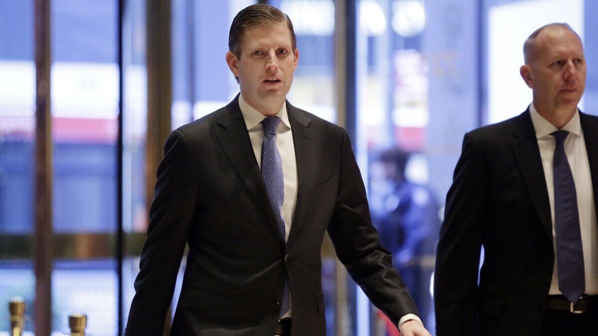    Эрик Трамп в Trump Tower в Нью-Йорке© AP Photo / Richard Drew