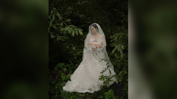 Свадьба певицы Манижи и режиссёра Ладо Кватании. Фото © Telegram-канал / Кровавая барыня