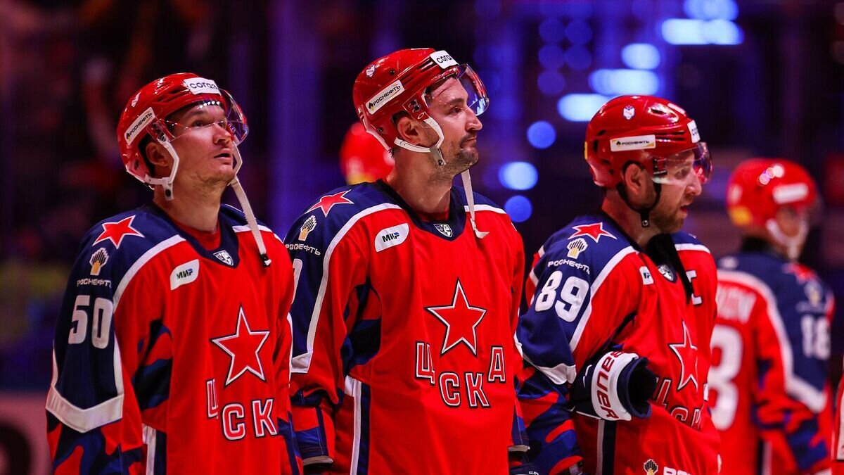    Хоккеисты ЦСКА© пресс-служба ХК ЦСКА