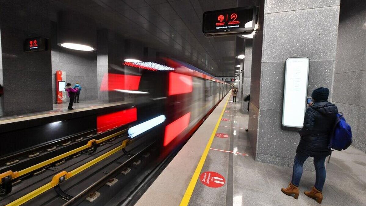    Станция "Кунцевская" Московского метрополитена© АГН "Москва" / Сергей Киселев