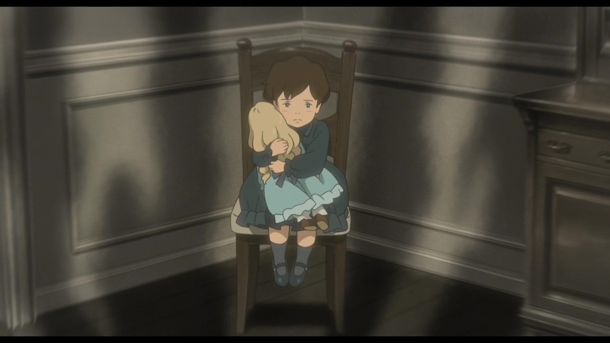 Маленькая Анна, кадр из аниме.
