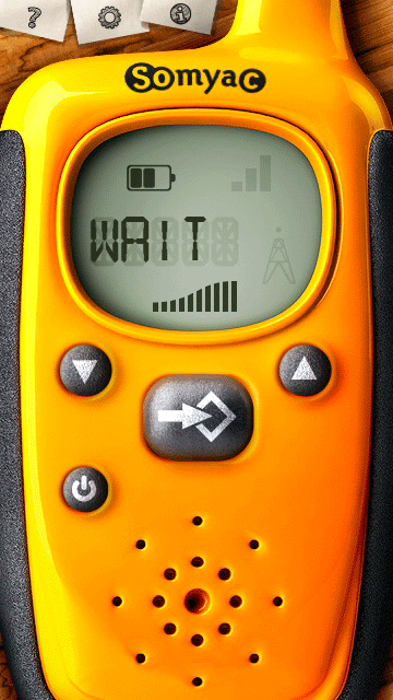 Интерфейс приложения WiFi Talkie для OS Symbian