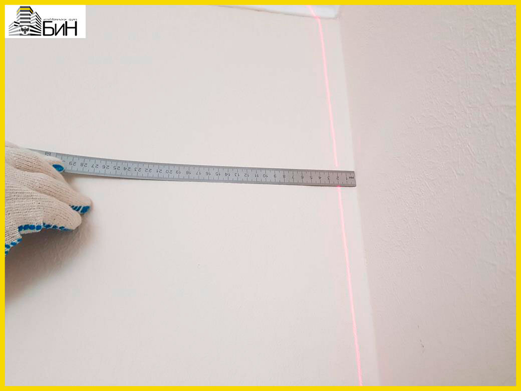 Отклонение стен от вертикали