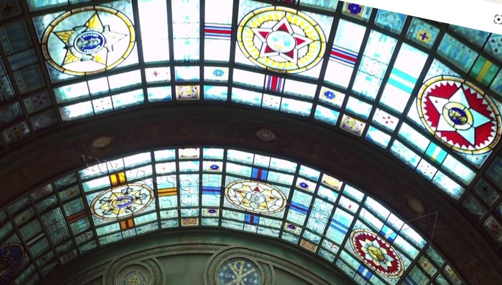 Витражи Храма ВС РФ