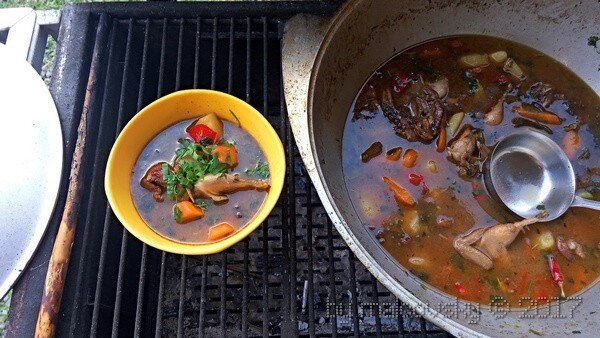 Шулюм из перепелов.