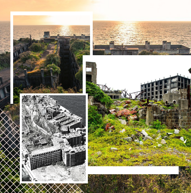 Хасима, Япония