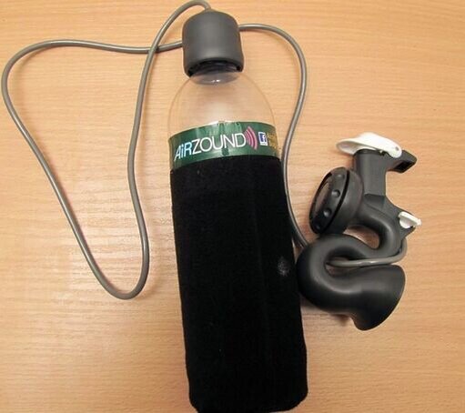 так выглядит пневмосигнал на  велосипед