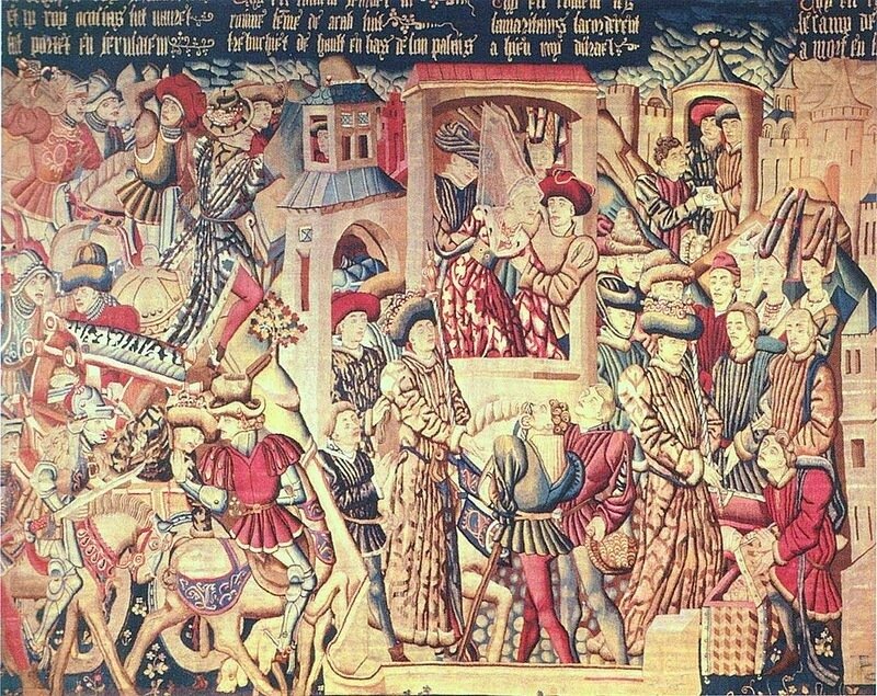 Фламандский гобелен, XVI век