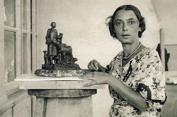 Наталья Яковлевна Данько за работой