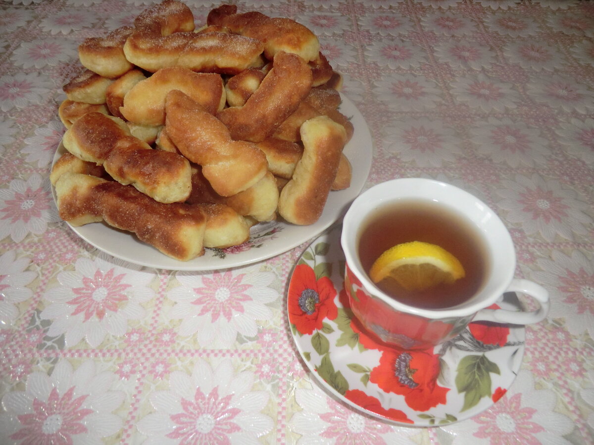 Творожная выпечка всегда очень вкусная.