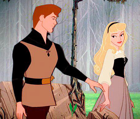 Может быть поэтому принц и влюбился в нее? :)