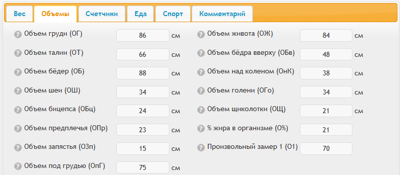 Объемы на 1 июля (7-й день челленджа)